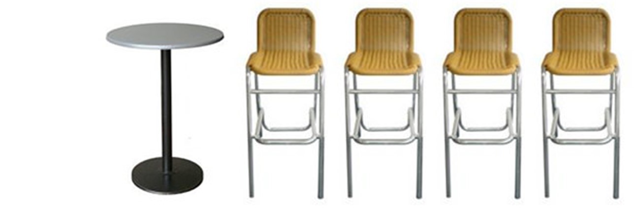 poseur table hire bar stool hire-png