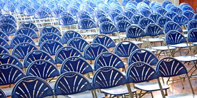 Folding chair hire